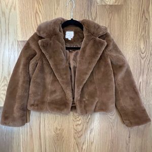 Girls Fur Coat
